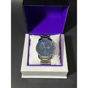 Movado Men's Bold Verso Silver-Tone Dial Quartz Watch
